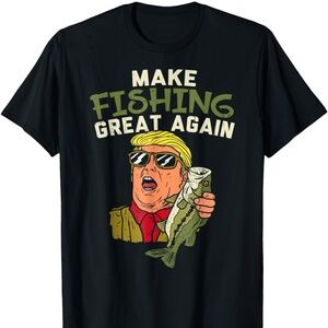 NEW Make Fishing Great Again Size Men’s Medium